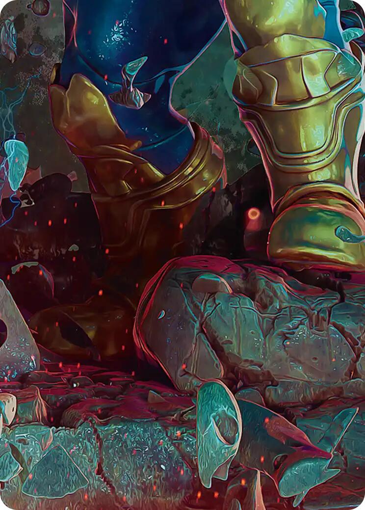 Thanos, the Mad Titan Art Card (8/9) [Marvel Super Heroes Art Series] | L.A. Mood Comics and Games