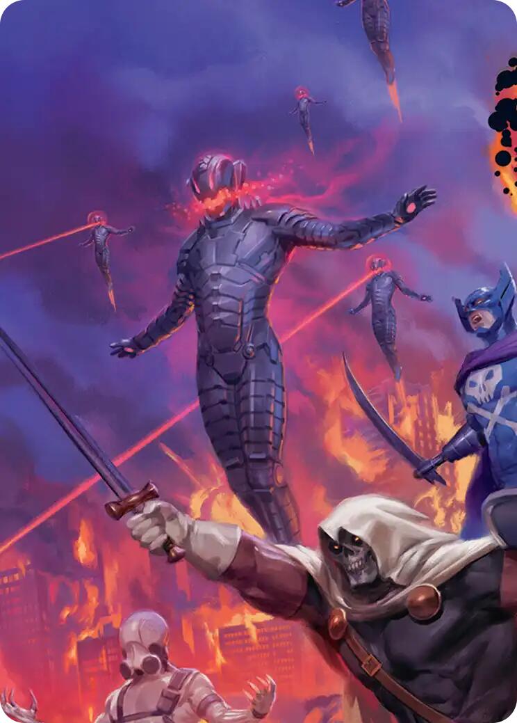 Ultron, Machine Overlord Art Card [Marvel Super Heroes Art Series] | L.A. Mood Comics and Games
