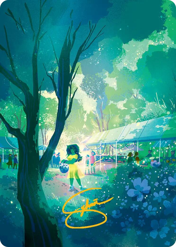 Forest Art Card (Gold-Stamped Signature) [Marvel Super Heroes Art Series] | L.A. Mood Comics and Games