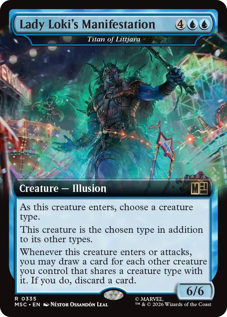 Lady Loki's Manifestation - Titan of Littjara (Extended Art) [Marvel Super Heroes Commander] | L.A. Mood Comics and Games