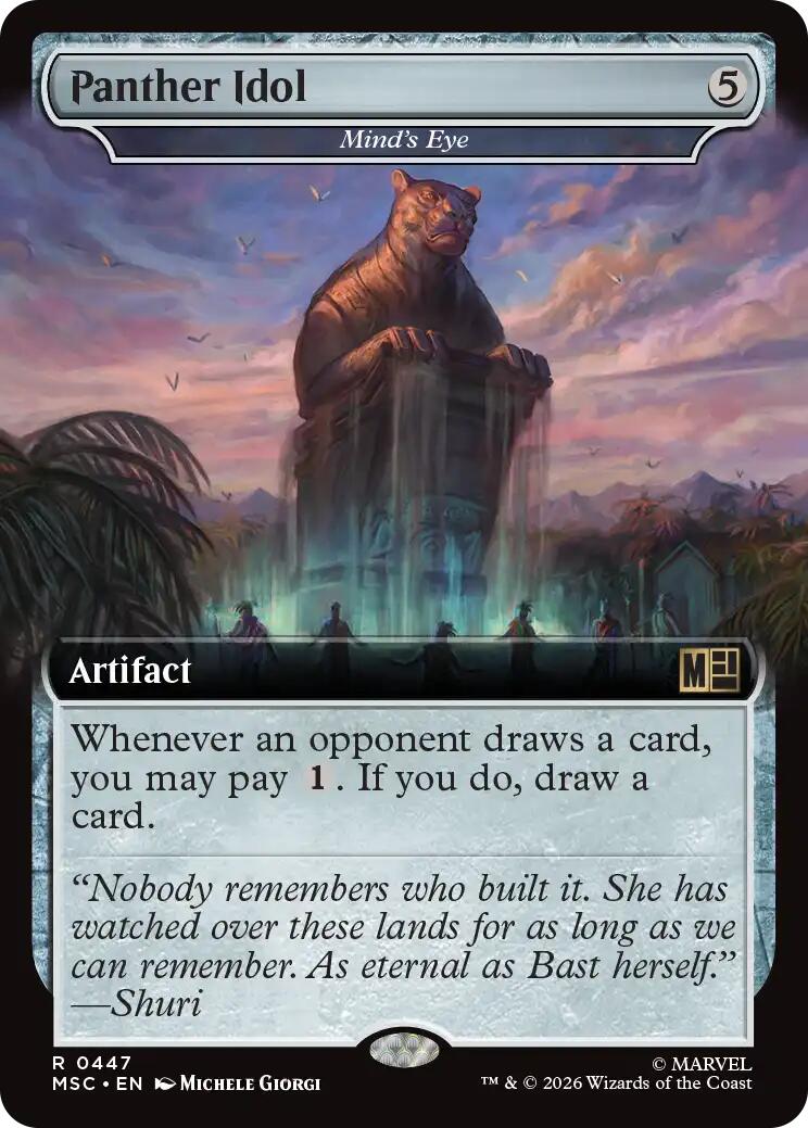 Panther Idol - Mind's Eye (Extended Art) [Marvel Super Heroes Commander] | L.A. Mood Comics and Games