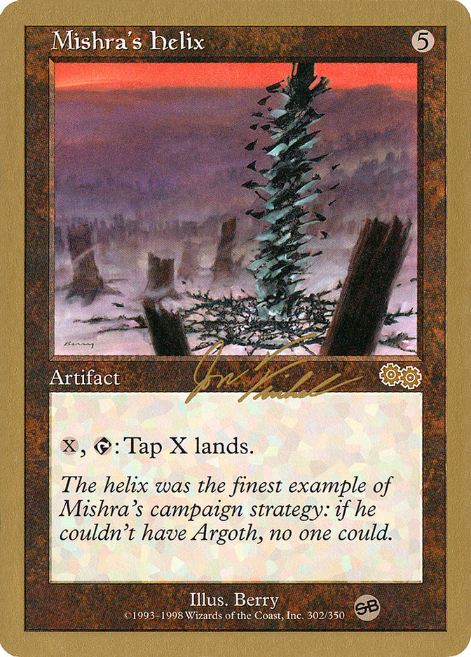 Mishra's Helix (Jon Finkel) (SB) [World Championship Decks 2000] | L.A. Mood Comics and Games