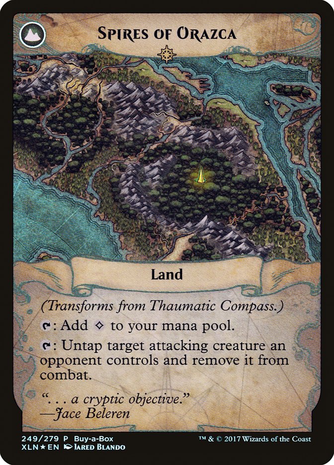Thaumatic Compass // Spires of Orazca (Buy-A-Box) [Ixalan Treasure Chest] | L.A. Mood Comics and Games