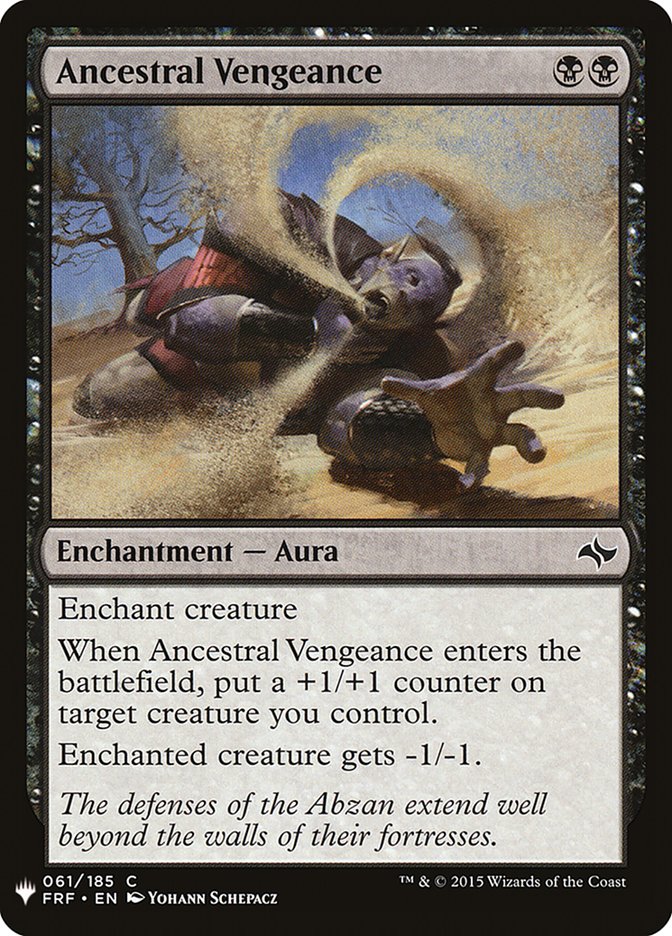 Ancestral Vengeance [Mystery Booster] | L.A. Mood Comics and Games