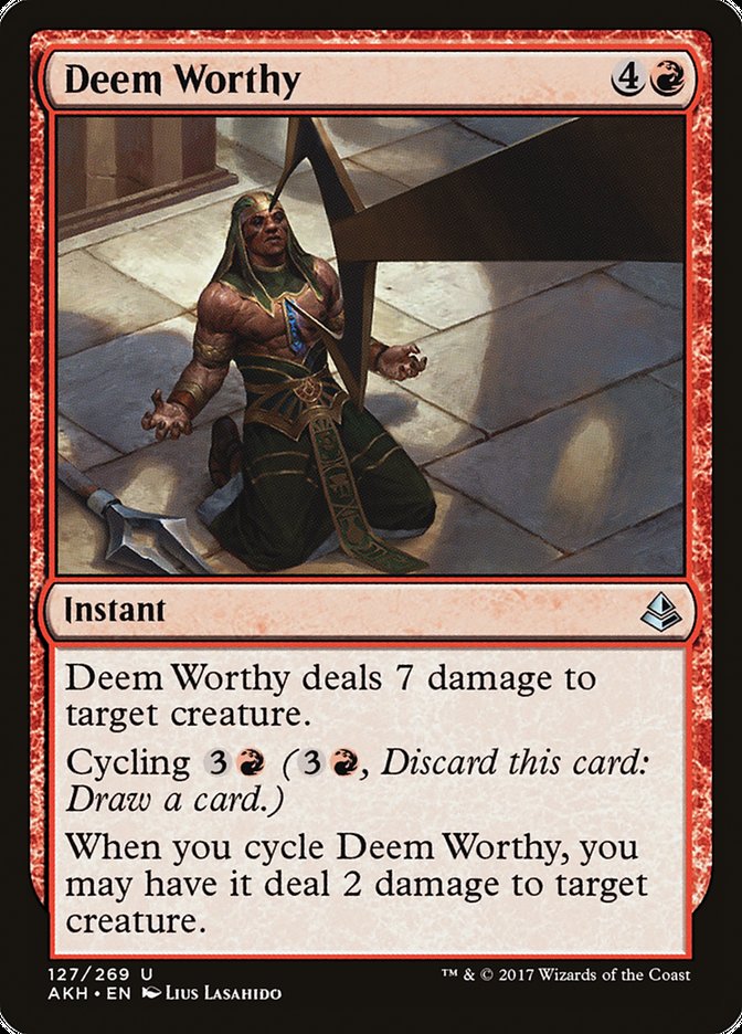 Deem Worthy [Amonkhet] | L.A. Mood Comics and Games