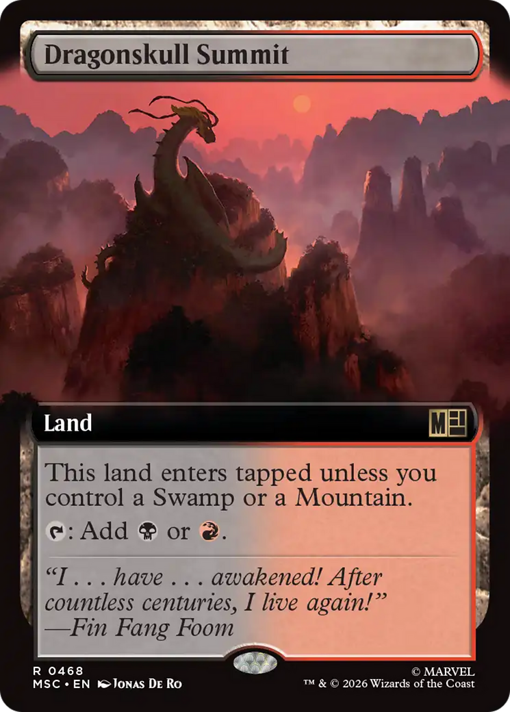 Dragonskull Summit (Extended Art) [Marvel Super Heroes Commander] | L.A. Mood Comics and Games