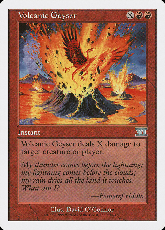 Volcanic Geyser [Classic Sixth Edition] | L.A. Mood Comics and Games