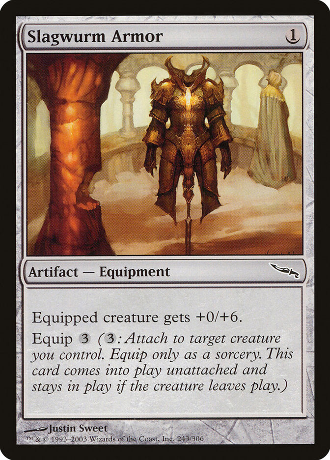 Slagwurm Armor [Mirrodin] | L.A. Mood Comics and Games