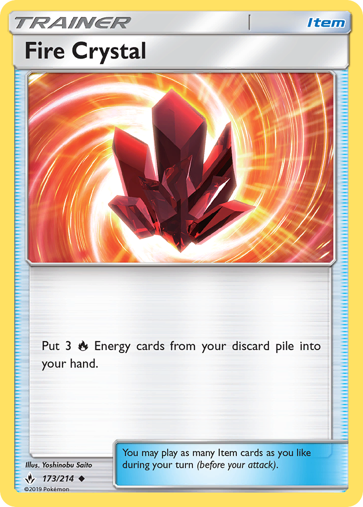 Fire Crystal (173/214) [Sun & Moon: Unbroken Bonds] | L.A. Mood Comics and Games