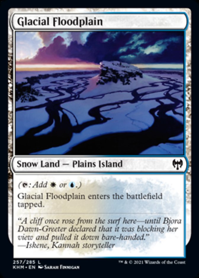 Glacial Floodplain [Kaldheim] | L.A. Mood Comics and Games