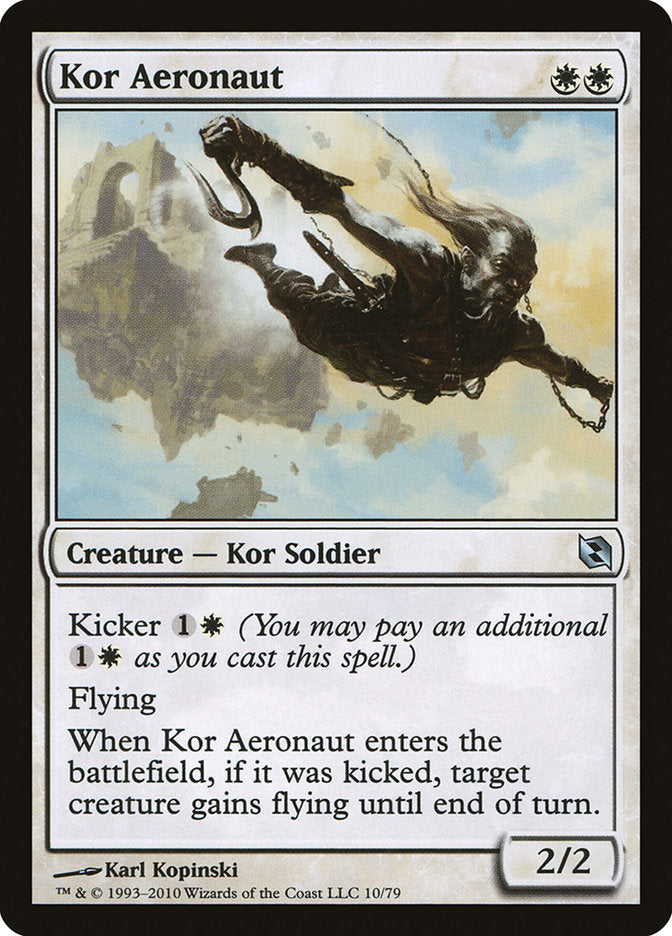 Kor Aeronaut [Duel Decks: Elspeth vs. Tezzeret] | L.A. Mood Comics and Games