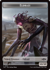 Eldrazi // Citizen Double-Sided Token [Tarkir: Dragonstorm Commander Tokens] | L.A. Mood Comics and Games