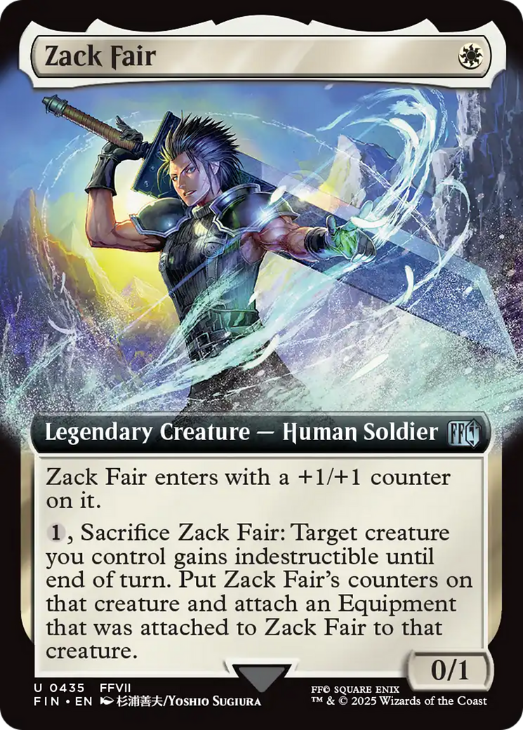 Zack Fair (Extended Art) [FINAL FANTASY] | L.A. Mood Comics and Games