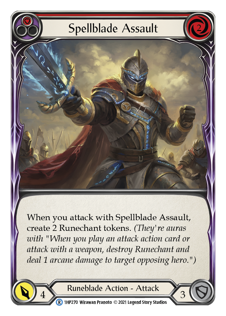 Spellblade Assault (Red) [1HP270] (History Pack 1) | L.A. Mood Comics and Games