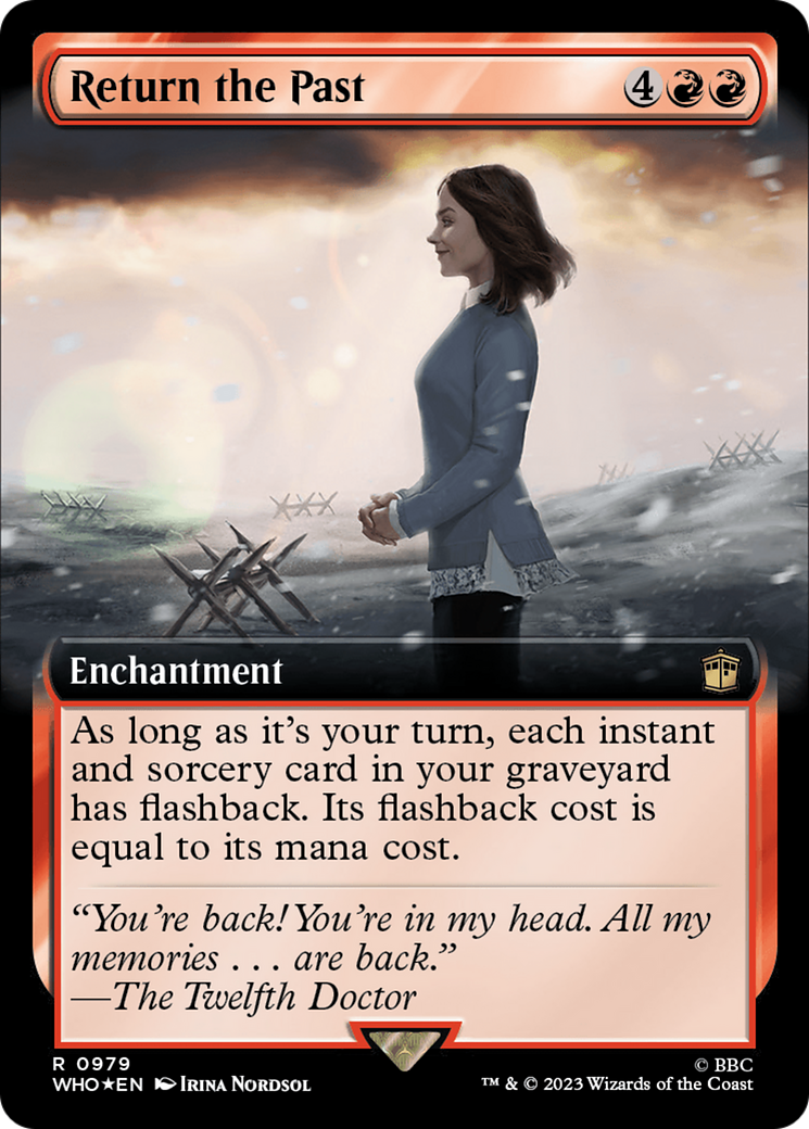 Return the Past (Extended Art) (Surge Foil) [Doctor Who] | L.A. Mood Comics and Games