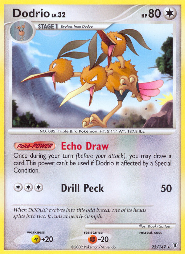 Dodrio (25/147) [Platinum: Supreme Victors] | L.A. Mood Comics and Games