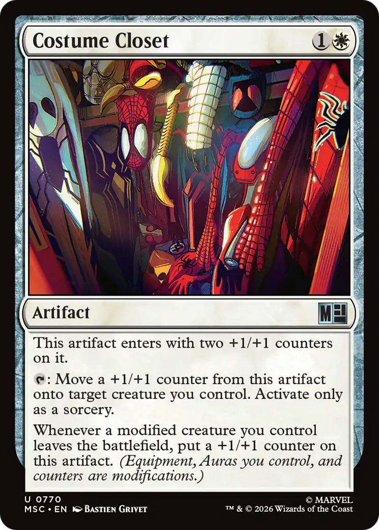 Costume Closet [Marvel Super Heroes Commander] | L.A. Mood Comics and Games