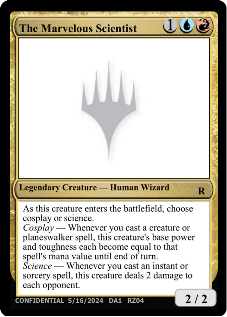 The Marvelous Scientist [Unknown Event] | L.A. Mood Comics and Games