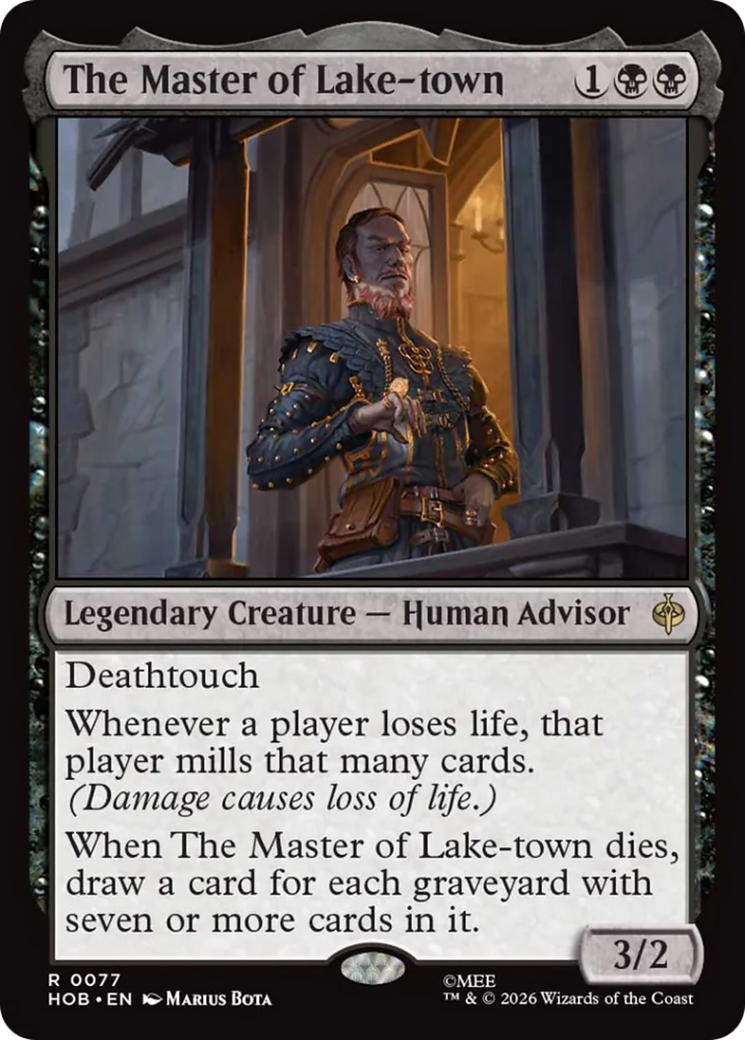 The Master of Lake-town [The Hobbit] | L.A. Mood Comics and Games