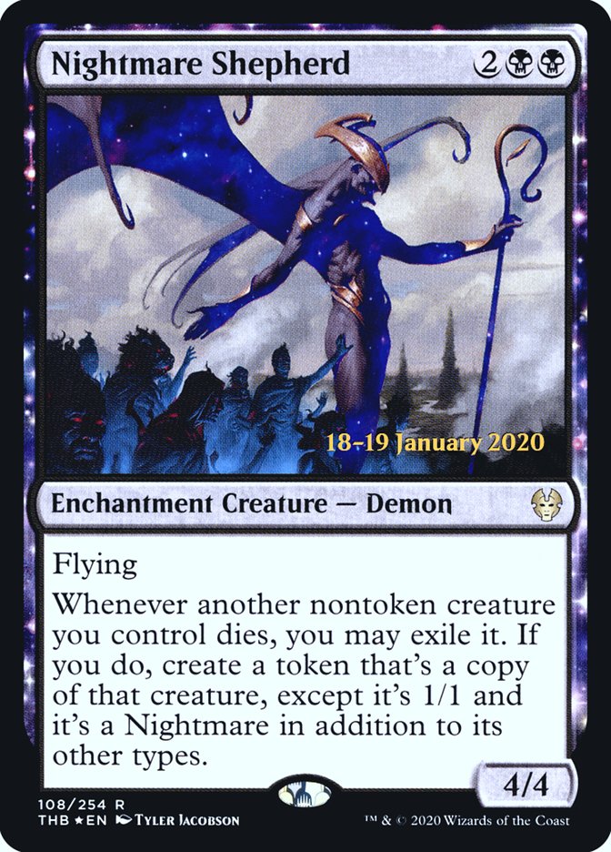 Nightmare Shepherd [Theros Beyond Death Prerelease Promos] | L.A. Mood Comics and Games