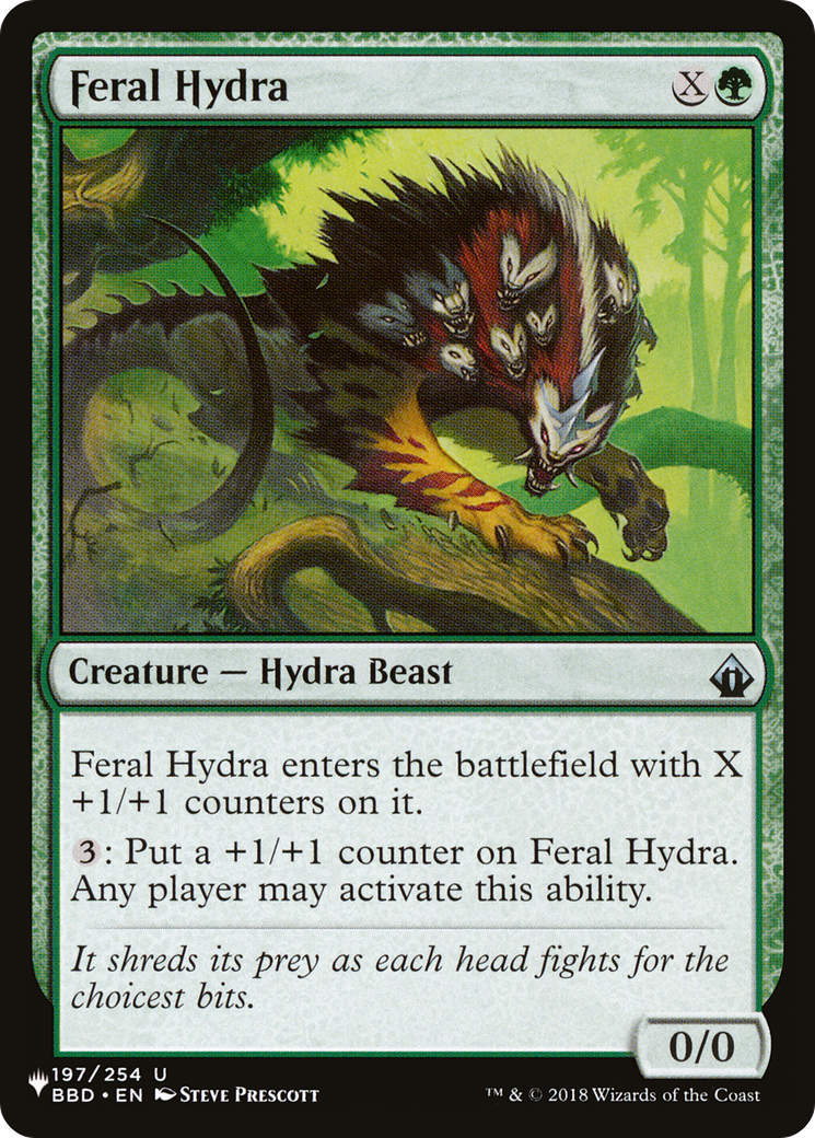 Feral Hydra [The List Reprints] | L.A. Mood Comics and Games