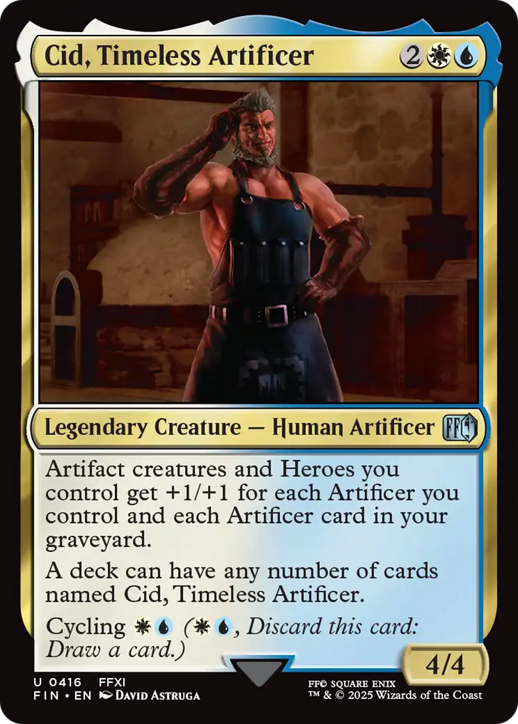 Cid, Timeless Artificer (0416) [FINAL FANTASY] | L.A. Mood Comics and Games