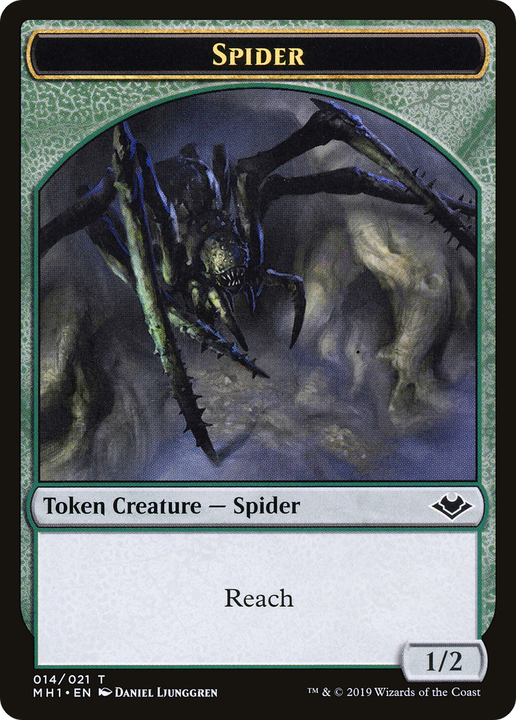 Shapeshifter // Spider Double-Sided Token [Modern Horizons Tokens] | L.A. Mood Comics and Games