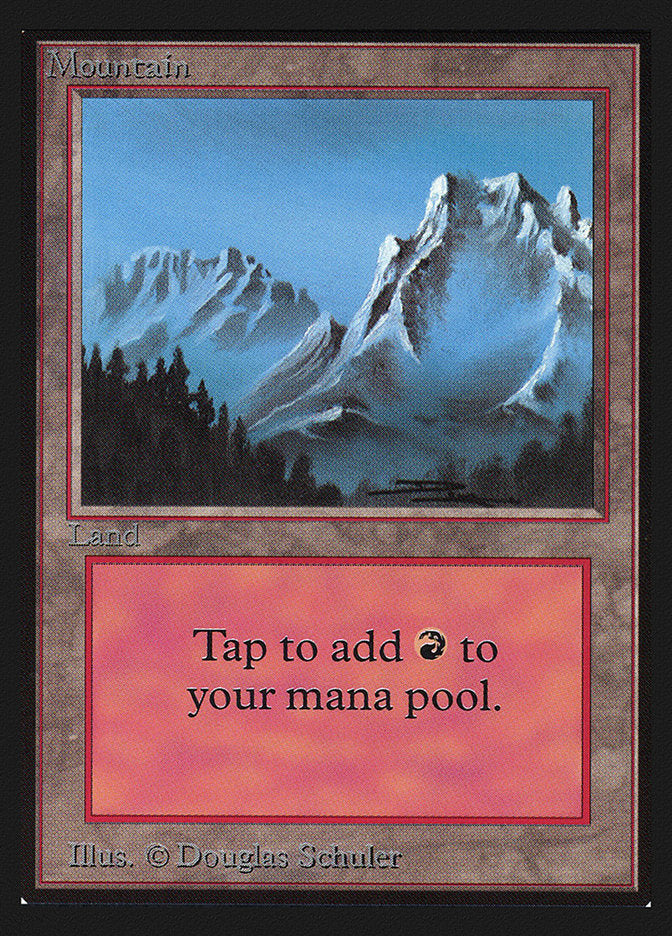 Mountain (Snow Top / Highest Point on Right) [International Collectors' Edition] | L.A. Mood Comics and Games
