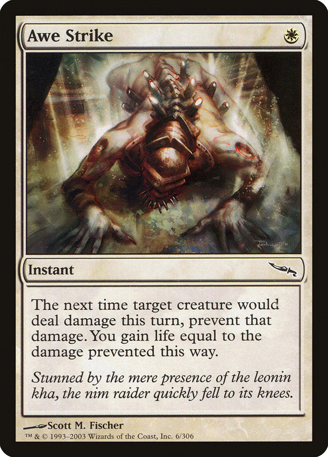 Awe Strike [Mirrodin] | L.A. Mood Comics and Games