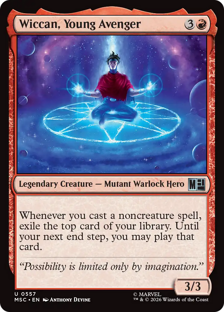 Wiccan, Young Avenger [Marvel Super Heroes Commander] | L.A. Mood Comics and Games