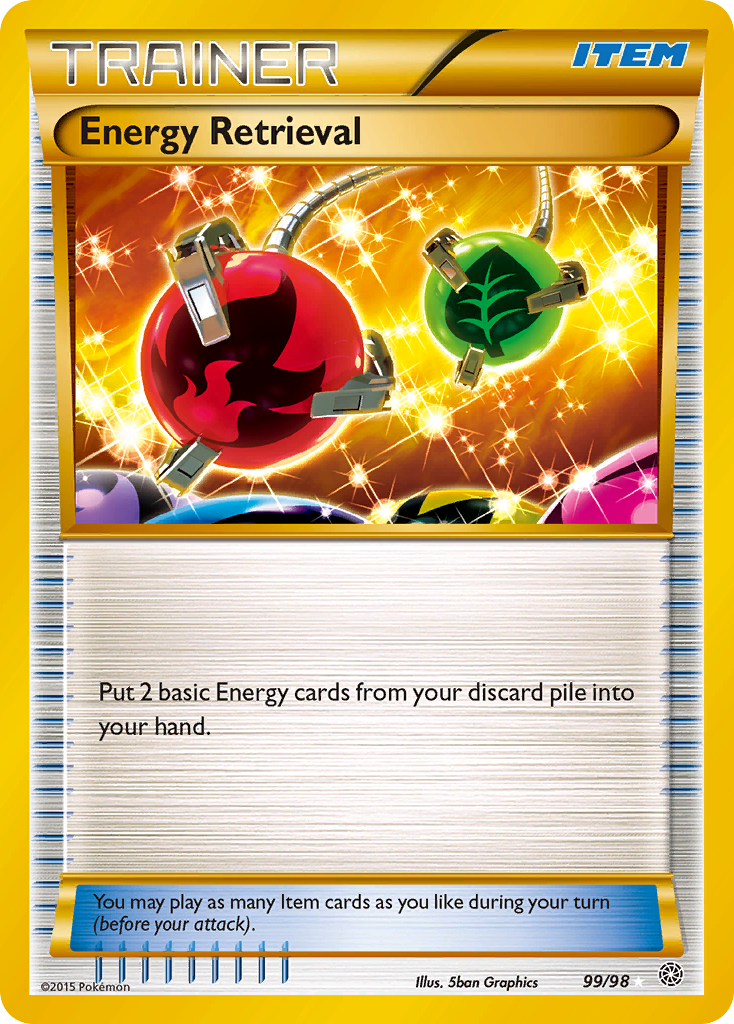 Energy Retrieval (99/98) [XY: Ancient Origins] | L.A. Mood Comics and Games