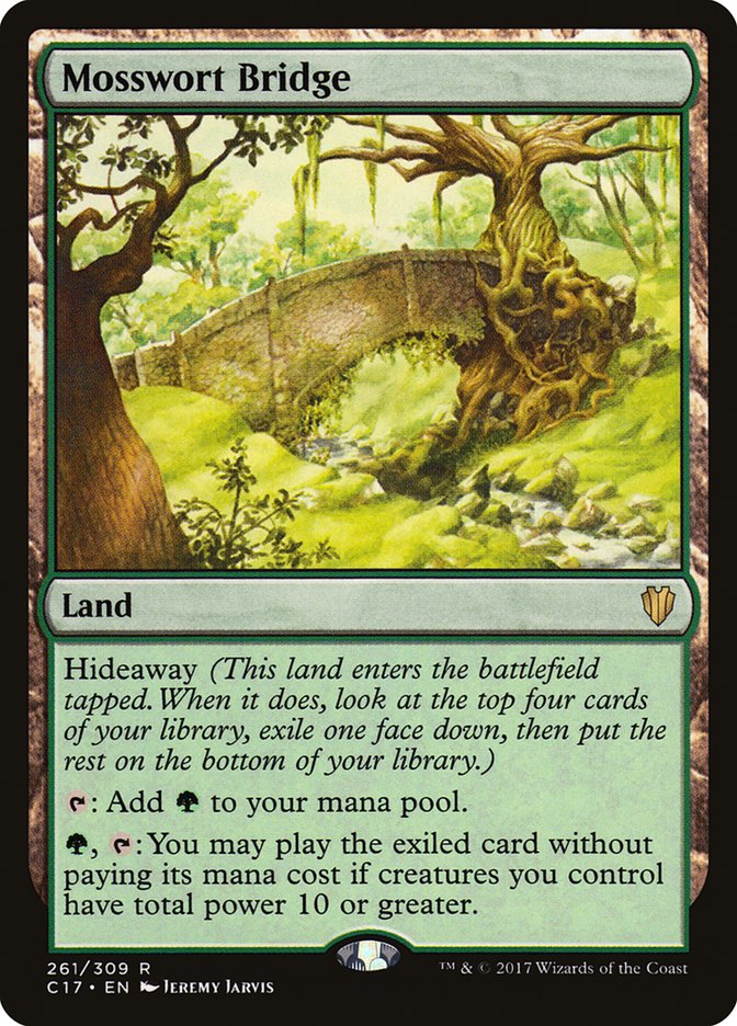 Mosswort Bridge [Commander 2017] | L.A. Mood Comics and Games