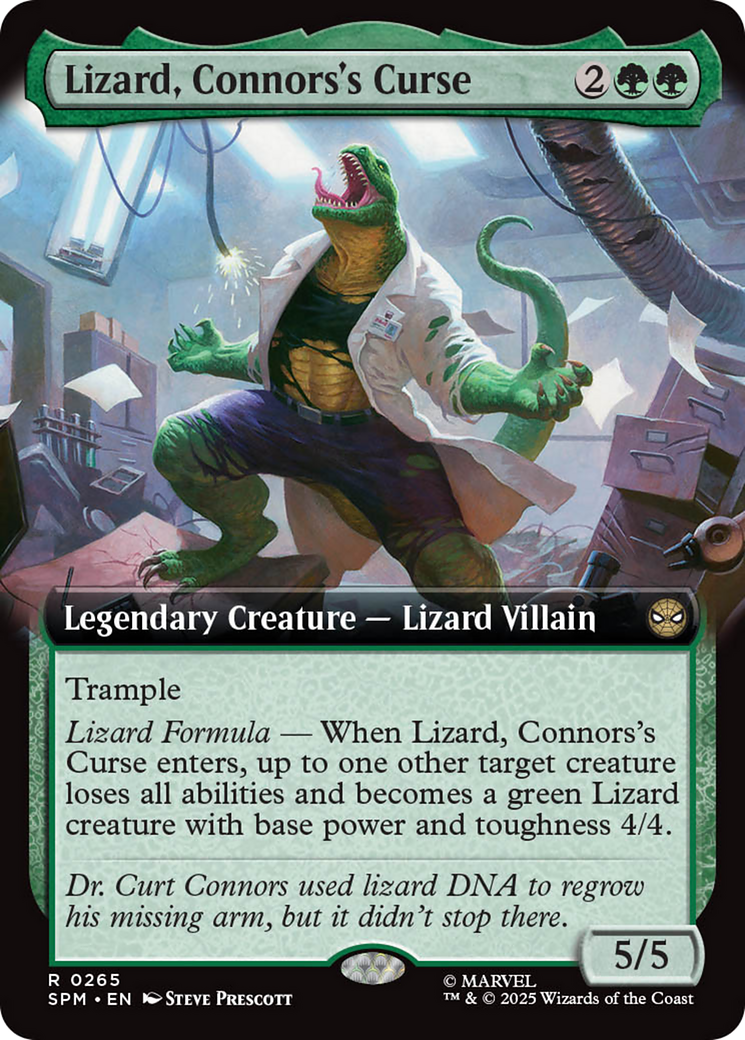 Lizard, Connors's Curse (Extended Art) [Marvel's Spider-Man] | L.A. Mood Comics and Games