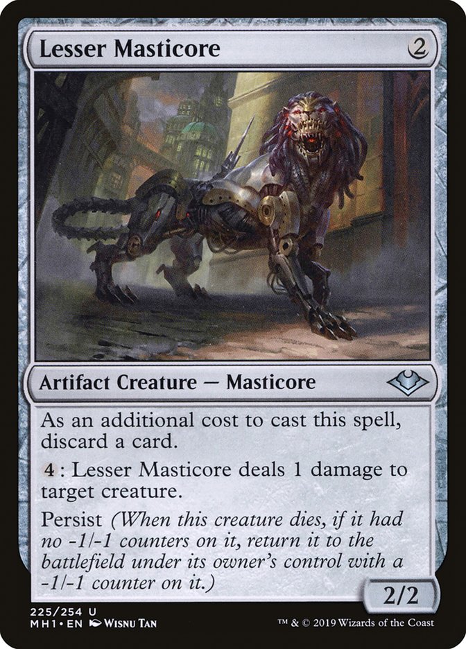 Lesser Masticore [Modern Horizons] | L.A. Mood Comics and Games