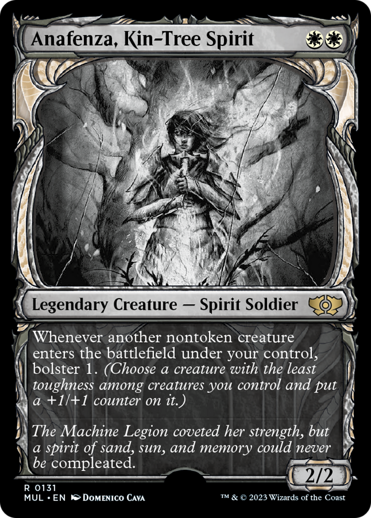 Anafenza, Kin-Tree Spirit (Halo Foil) [Multiverse Legends] | L.A. Mood Comics and Games