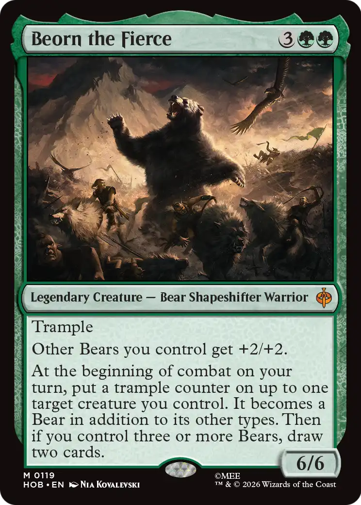 Beorn the Fierce [The Hobbit] | L.A. Mood Comics and Games