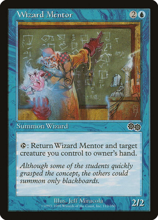 Wizard Mentor [Urza's Saga] | L.A. Mood Comics and Games