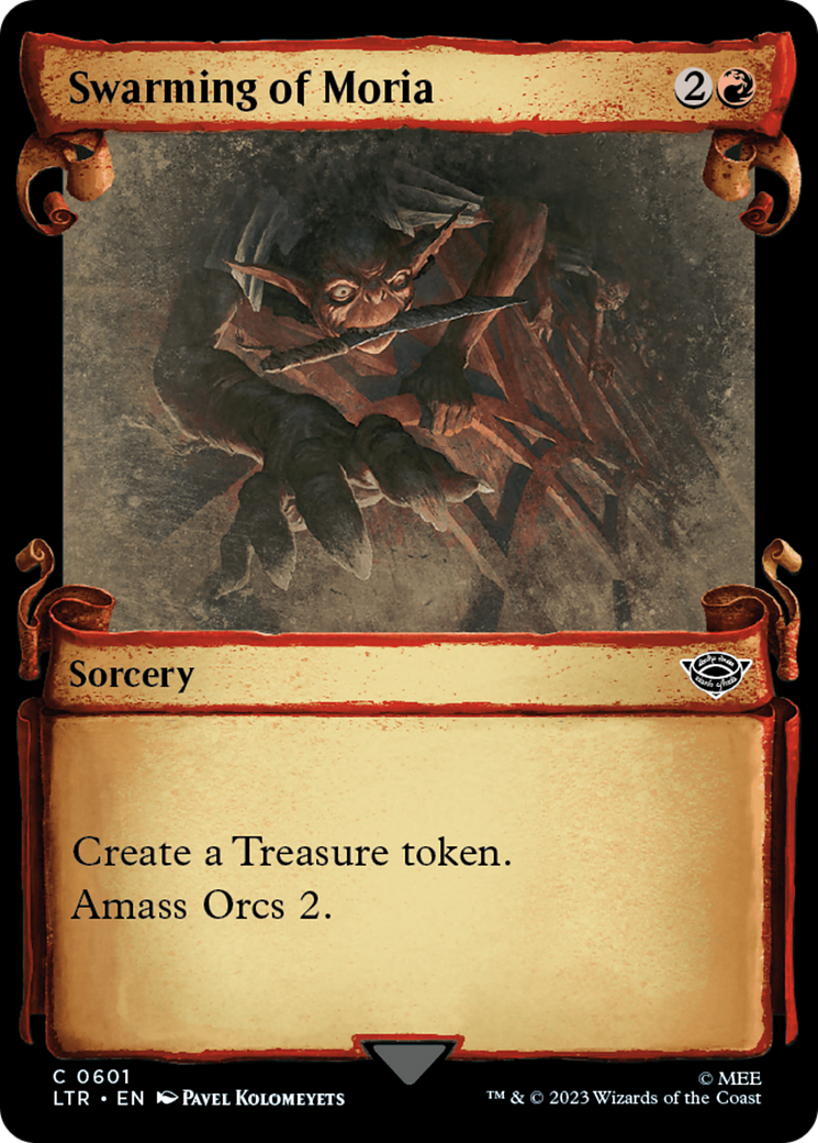 Swarming of Moria [The Lord of the Rings: Tales of Middle-Earth Showcase Scrolls] | L.A. Mood Comics and Games