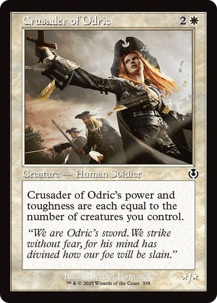 Crusader of Odric (Retro Frame) [Innistrad Remastered] | L.A. Mood Comics and Games