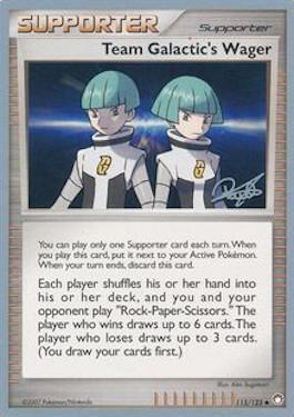 Team Galactic's Wager (115/123) (Bliss Control - Paul Atanassov) [World Championships 2008] | L.A. Mood Comics and Games