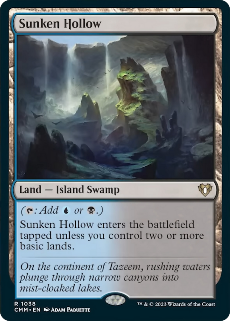 Sunken Hollow [Commander Masters] | L.A. Mood Comics and Games