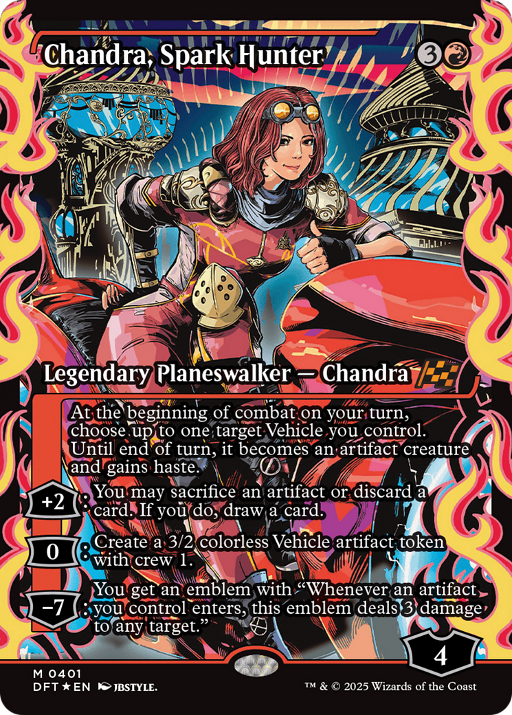 Chandra, Spark Hunter (Showcase) [Aetherdrift] | L.A. Mood Comics and Games