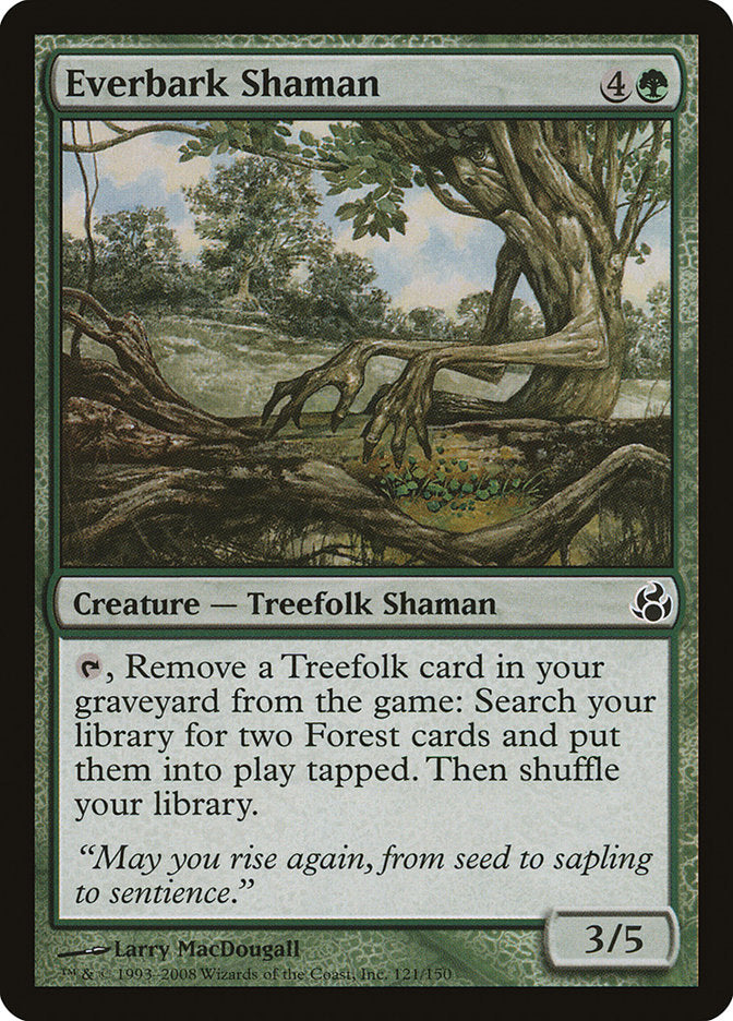 Everbark Shaman [Morningtide] | L.A. Mood Comics and Games