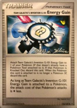 Team Galactic's Invention G-101 Energy Gain (116/127) (Luxdrill - Stephen Silvestro) [World Championships 2009] | L.A. Mood Comics and Games