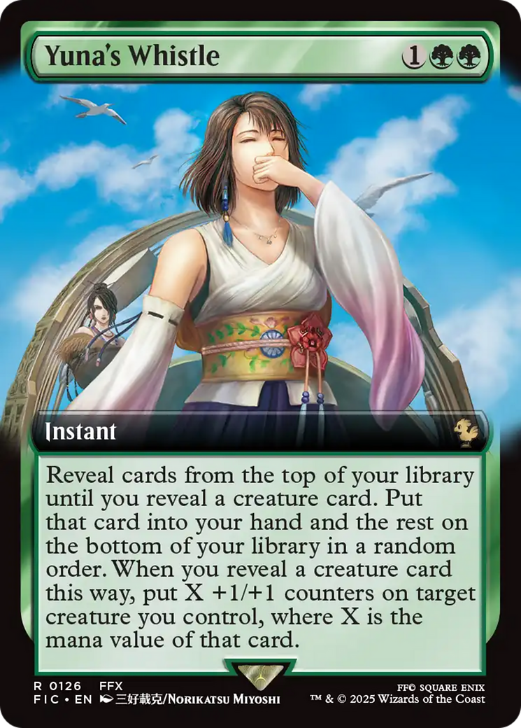 Yuna's Whistle (Extended Art) [FINAL FANTASY Commander] | L.A. Mood Comics and Games