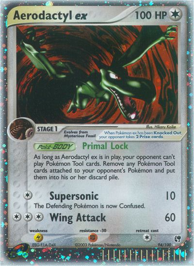 Aerodactyl ex (94/100) [EX: Sandstorm] | L.A. Mood Comics and Games