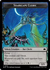 Squirrel // Starscape Cleric Double-Sided Token [Bloomburrow Tokens] | L.A. Mood Comics and Games