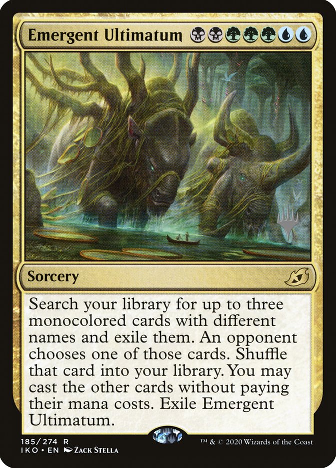 Emergent Ultimatum (Promo Pack) [Ikoria: Lair of Behemoths Promos] | L.A. Mood Comics and Games