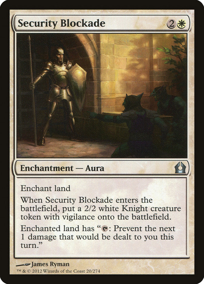 Security Blockade [Return to Ravnica] | L.A. Mood Comics and Games