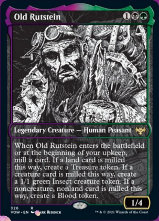 Old Rutstein (Showcase Eternal Night) [Innistrad: Crimson Vow] | L.A. Mood Comics and Games
